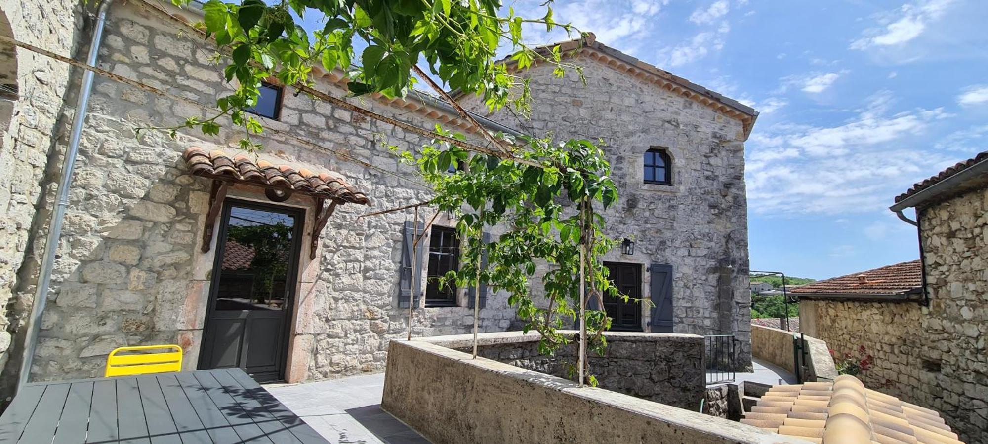 Magnifique Maison En Coeur De Balazuc, Proche Plages Ardeche Экстерьер фото